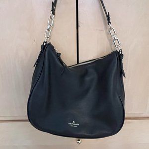 Kate Spade Black leather shoulder bag